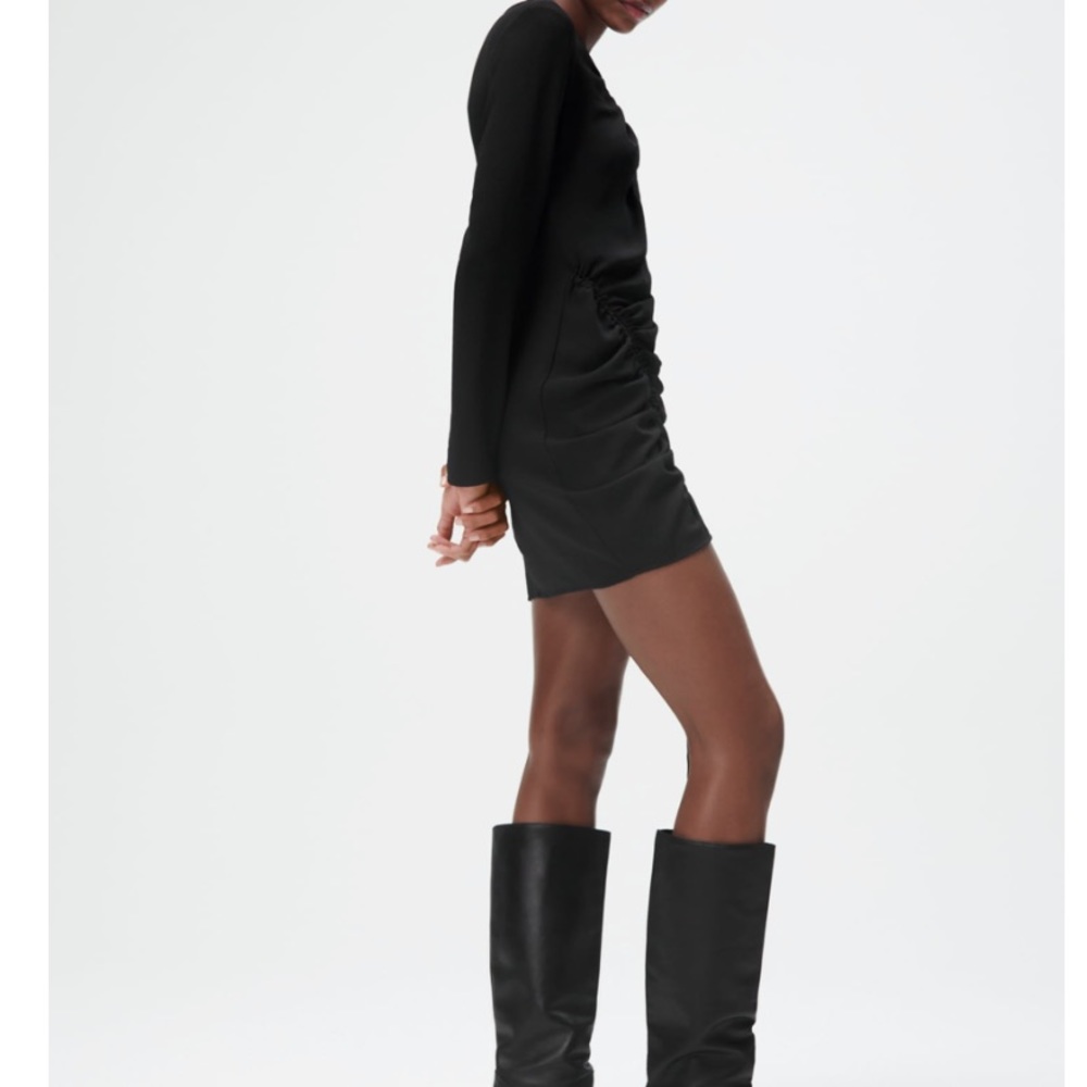 ZARA BLACK MINI DRESS ❤️‍🔥NWT - Picture 6 of 9